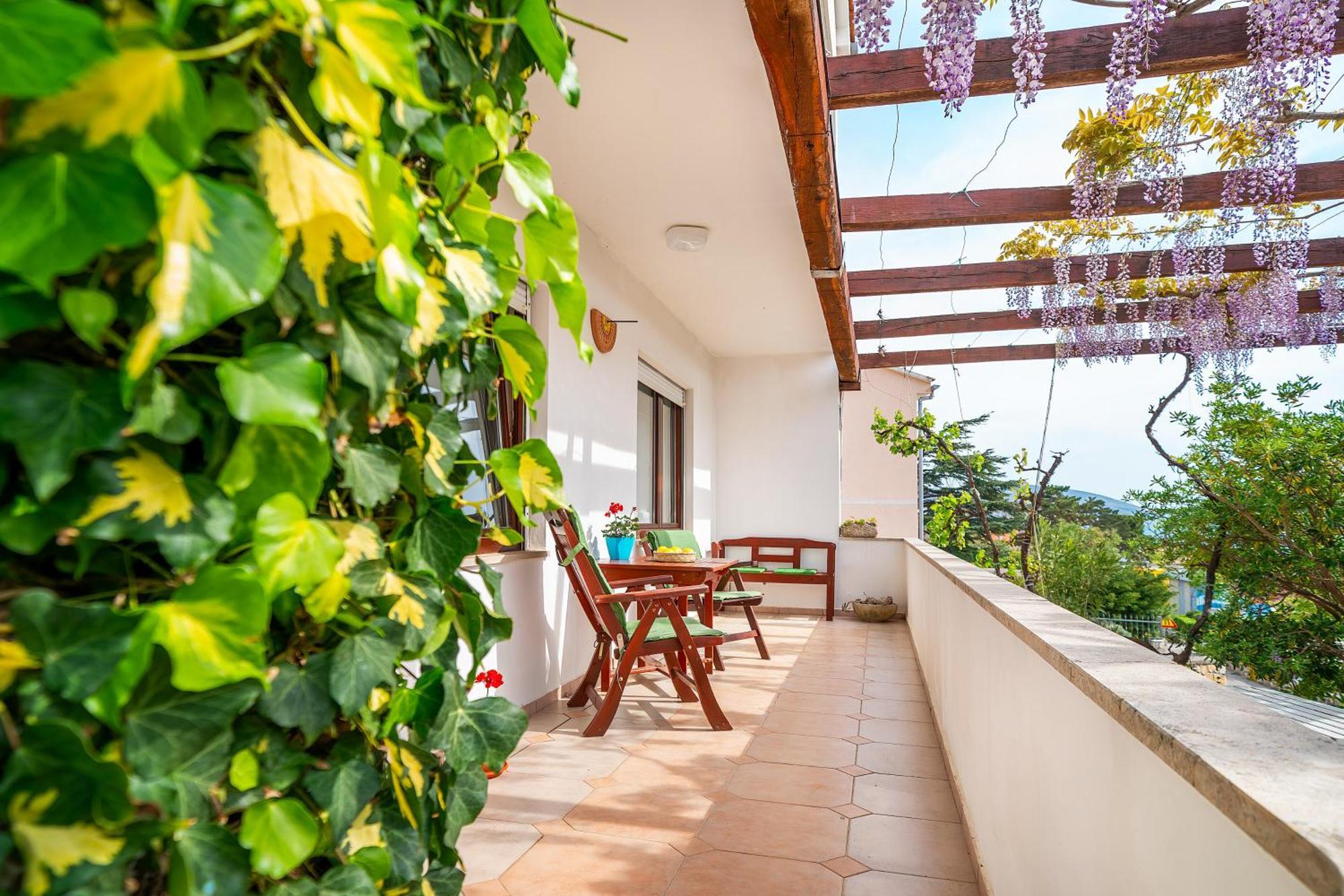 Apartments Edo With Terrace Baska  Exterior photo
